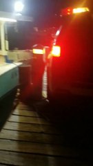 Car Nearly Drives Off Pier