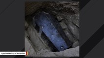 Archaeologists Have Opened Mysterious Black Sarcophagus And Here's What They Found