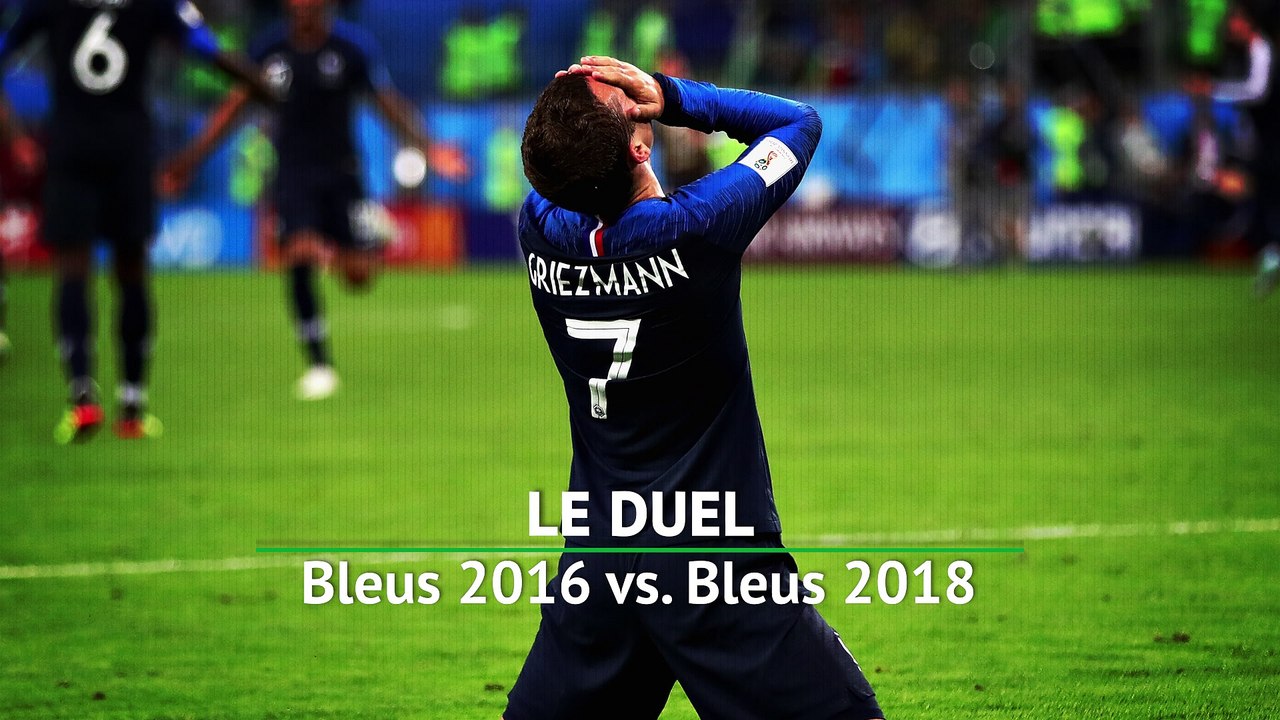 Bleus 2016 vs. Bleus 2018, le duel des finalistes