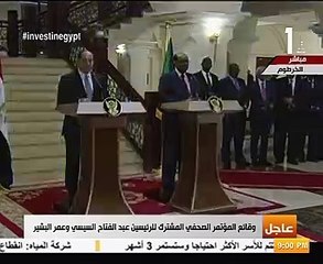 السيسى: زيارتى للسودان لها مكانة خاصة وأولوية متقدمة
