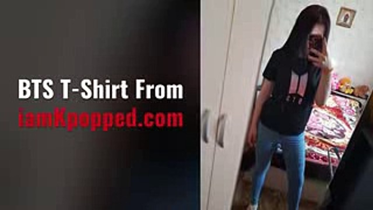 bts wings tour official t shirt