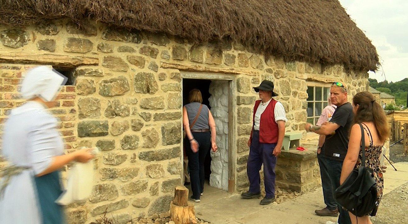 Inside Joe's Cottage at Beamish
