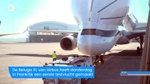 ‘Vreemde’ mega-Airbus maakt eerste vlucht