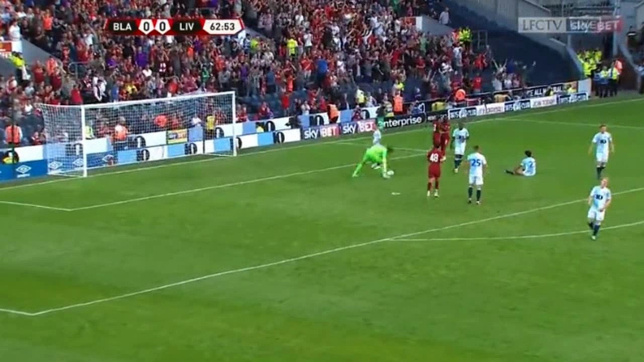 Lazar Markovic Goal - Balckburn 0-1 Liverpool - Friendly Match 2018