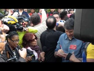 Haddad inaugura ciclovia na Av. Paulista