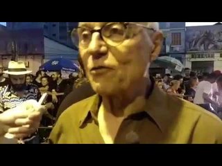 Suplicy no ato das diretas no Largo da Batata em SP