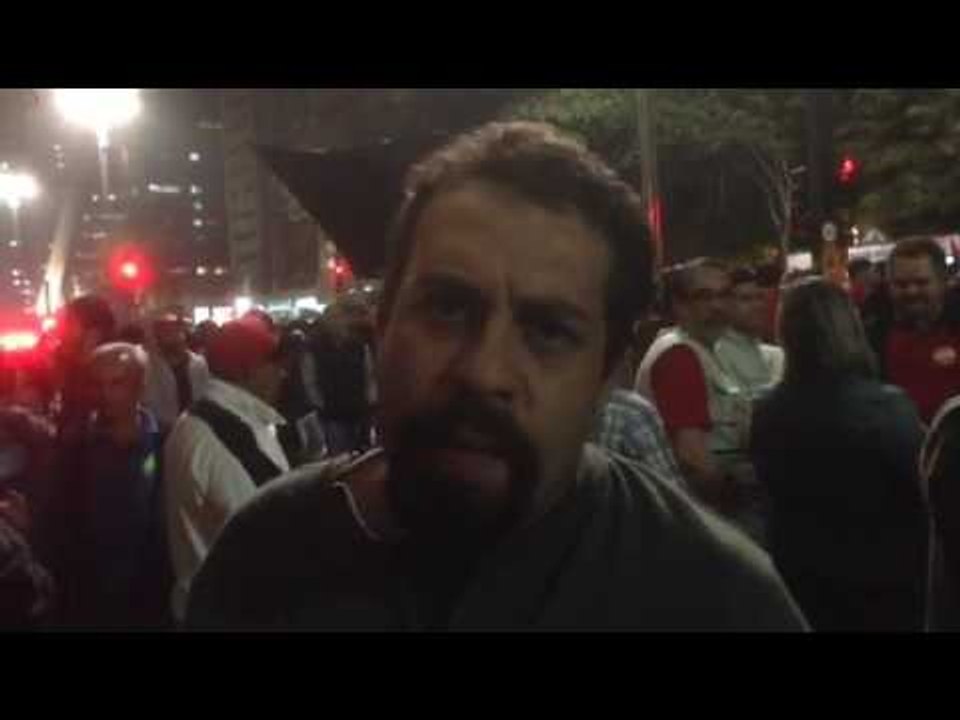 Boulos: "Teremos uma série de manifestações"