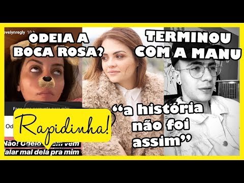 ODEIA A BOCA ROSA? EVELYN REGLY RESPONDE E SURPREENDE | KAROL PINHEIRO REBATE TWEET DO DIVA