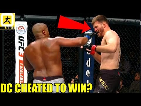 Daniel Cormier's Eye Pokes were Knuckle deep in Stipe Miocic's eyes,Francis on Dana