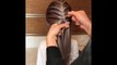 -easy promwedding updo hairstyle for medium long hair tutorial✂️prom or wedding hairstyles-