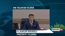 Repor Tv - Prefekti i Vlorës: Zjarri në Dhërmi favorizohet nga era, por nuk ka rrezik