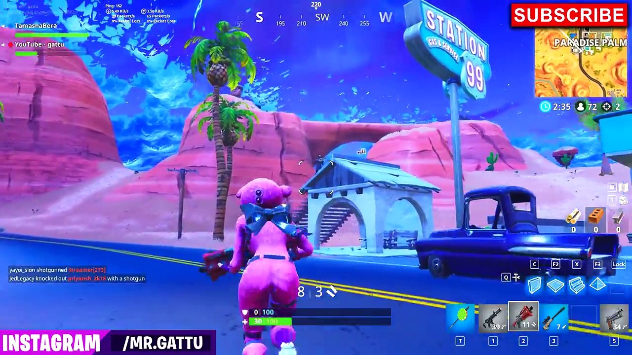 Fortnite WEEK 2 SEASON 5 CHALLENGES GUIDE! – SEARCH BETWEEN AN OASIS, ROCK ARCHWAY AND DINOSAURS
