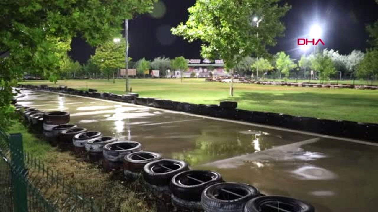 Samsun Saçları Go-kart Aracına Dolanan Genç Kız Yaralandı