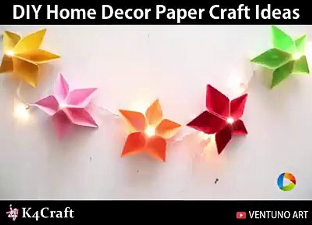 DIY Home Decor Paper Craft Ideas via:Art All The Way,