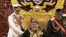 #Parlimen Yang Dipertuan Agong, Sultan Muhammad V menyampaikan titah ucapan perasmian Istiadat Pembukaan Mesyuarat Penggal Pertama Parlimen Ke-14 di Dewan Rakya