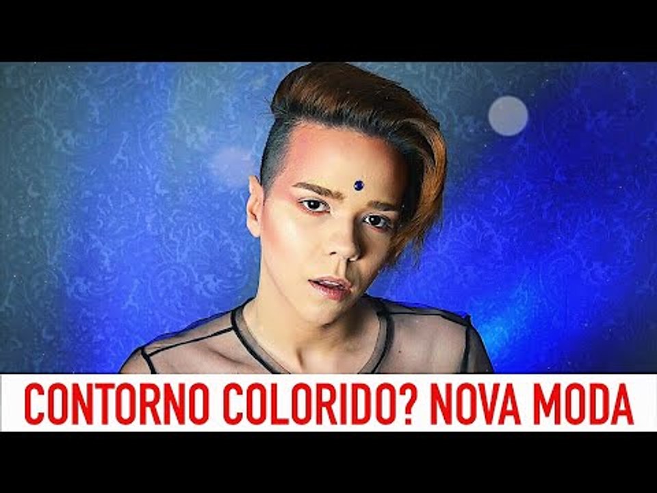 CONTORNO COLORIDO! / Maquiagem Por Kassyano Lopez