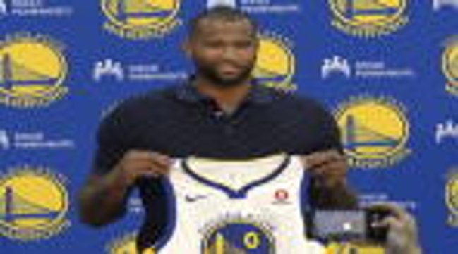 DeMarcus Cousins presented at Golden State