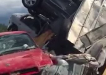 Tornado Leaves Trail of Wreckage at Vermeer Plant in Pella, Iowa