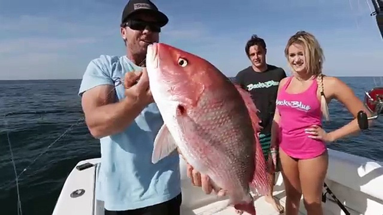 Girls First Time Fishing- For Snapper Off The East Coast Of Florida, With Back To Blue Adventure