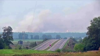 Massive explosion at Ukraine ammunition depot forces evacuation