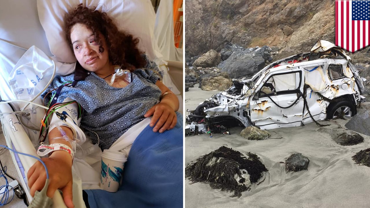 崖下61メートルに車ごと転落した米女性 1週間後に無事救助 - トモニュース