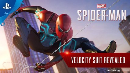 Marvel’s Spider-Man – Costume Velocity Suit Trailer