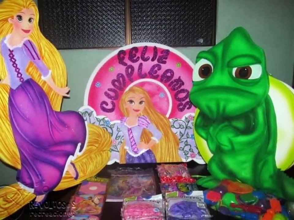 Rapunzel theme party decoration