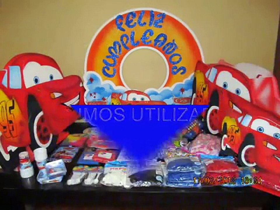 Thematic party decoration cars