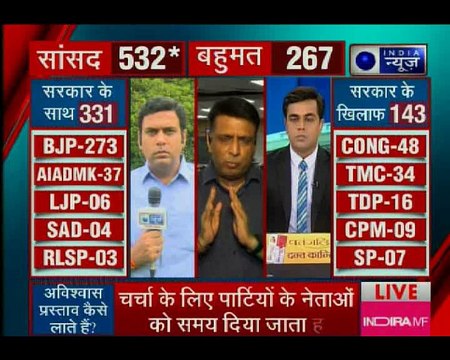 2 घंटे बाद अविश्वास प्रस्ताव पर चर्चा; टीडीपी के जयदेव गल्ला करेंगे चर्चा की शुरुवात