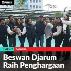 #1MENIT | Beswan Djarum Raih Penghargaan