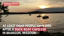 Multiple Casualties Reported After Duck Boat Capsizes On Missouri Lake