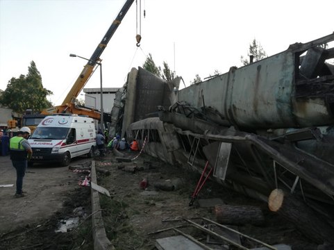 Yatağan Termik Santrali'nin Kömür Bandının Çökmesi