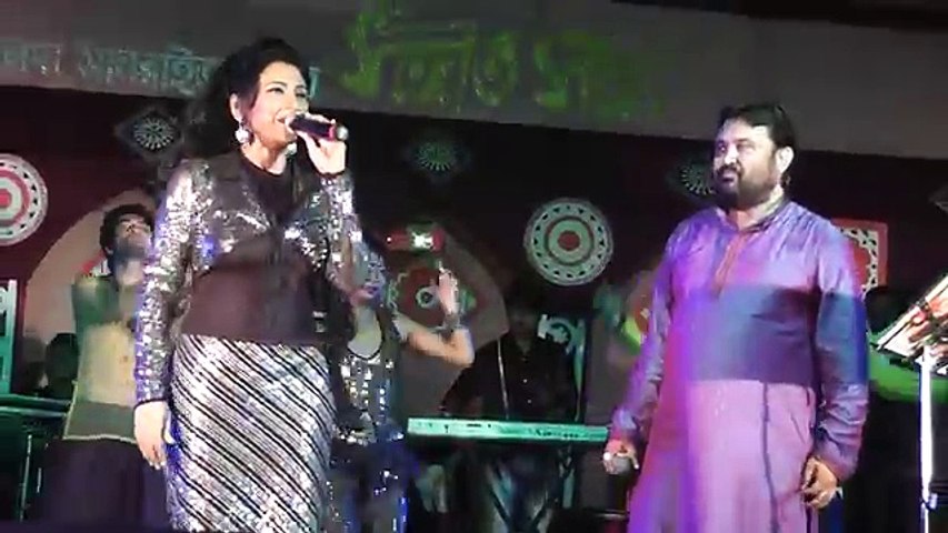 Rachana Banerjee & sumit ganguly night Panskura II Aisi deewangi dekhi nahi kahi II