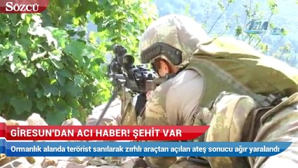 Giresun’dan acı haber! Şehit var