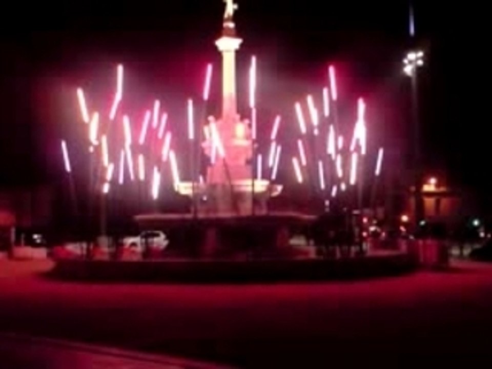 Centre Ville de Valence la nuit