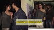 Jhanvi Kapoor's BOYFRIEND Ishaan Khattar SAVES Her From CRAZY FANS Outside PVR Cinema Juhu | Dhadak