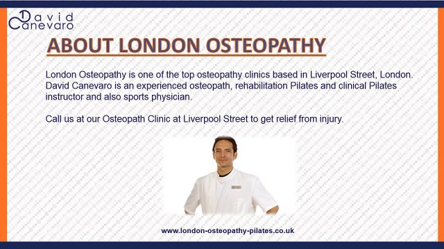 Best Osteopathic Clinic in Liverpool Street - London Osteopathy