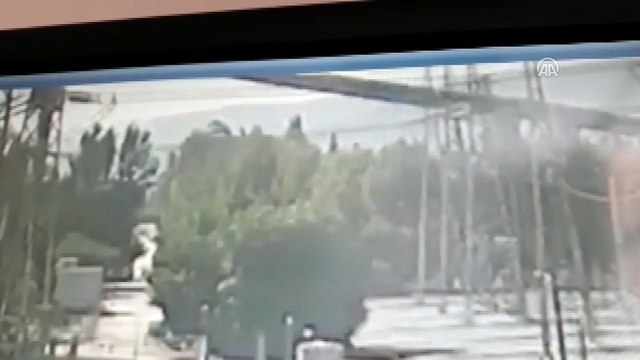 Yatağan Termik Santrali'nde kömür bant sisteminin çökme anı - MUĞLA