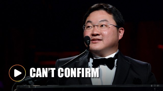 Police unable to confirm Jho Low's arrest