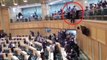 Ürdün Meclisinde İntihar Girişimi! Başbakan Destekçisi Vatandaş Kendini Balkondan Aşağı Attı