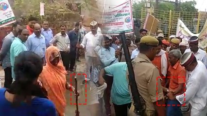 स्वच्छ भारत अभियान के नाम पर मिर्जापुर के जिलाधिकारी की गुंडई