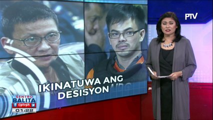 #SentroBalita: Palasyo, ikinalugod ang pag-usad ng reklamo vs Espinosa at 4 iba pa
