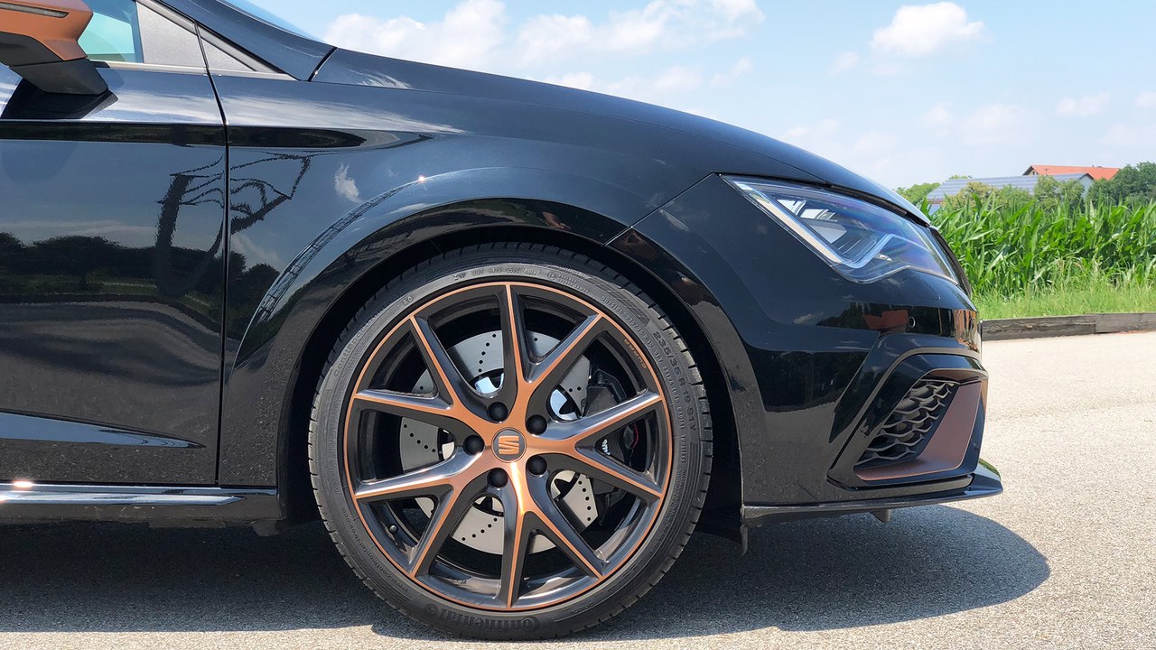 Seat leon cupra r - probefahrt im stärksten leon cupra