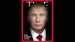 Graphic shows Trump and Putin's faces morphing together