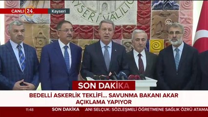 Bedelli askerlik ile ilgili çalışma yapıldı