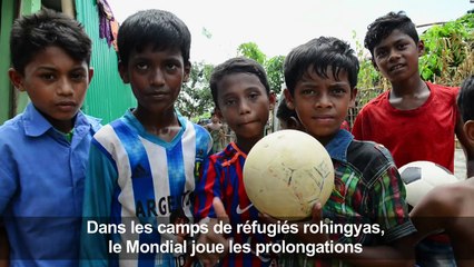 La fièvre du Mondial continue dans les camps de réfugiés