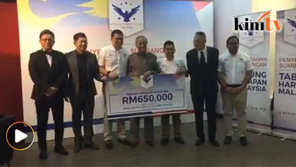 Yayasan Patriot Negara sumbang RM650k untuk Tabung Harapan