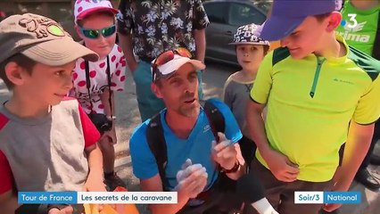 Tour de France : les coulisses de la caravane publicitaire
