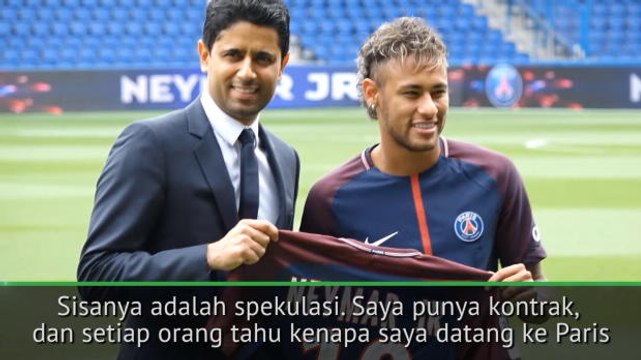 Saya Bertahan di PSG - Neymar