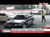 Sosialisasi Ganjil Genap di Pancoran